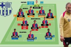 开云登录入口-每体列巴萨下赛季阵容：亚马尔尼科两翼齐飞，拉菲尼亚踢前腰