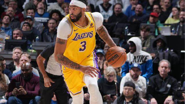 kaiyun sports-詹姆斯缺阵戴维斯独木难支 湖人季中赛后继续陨落